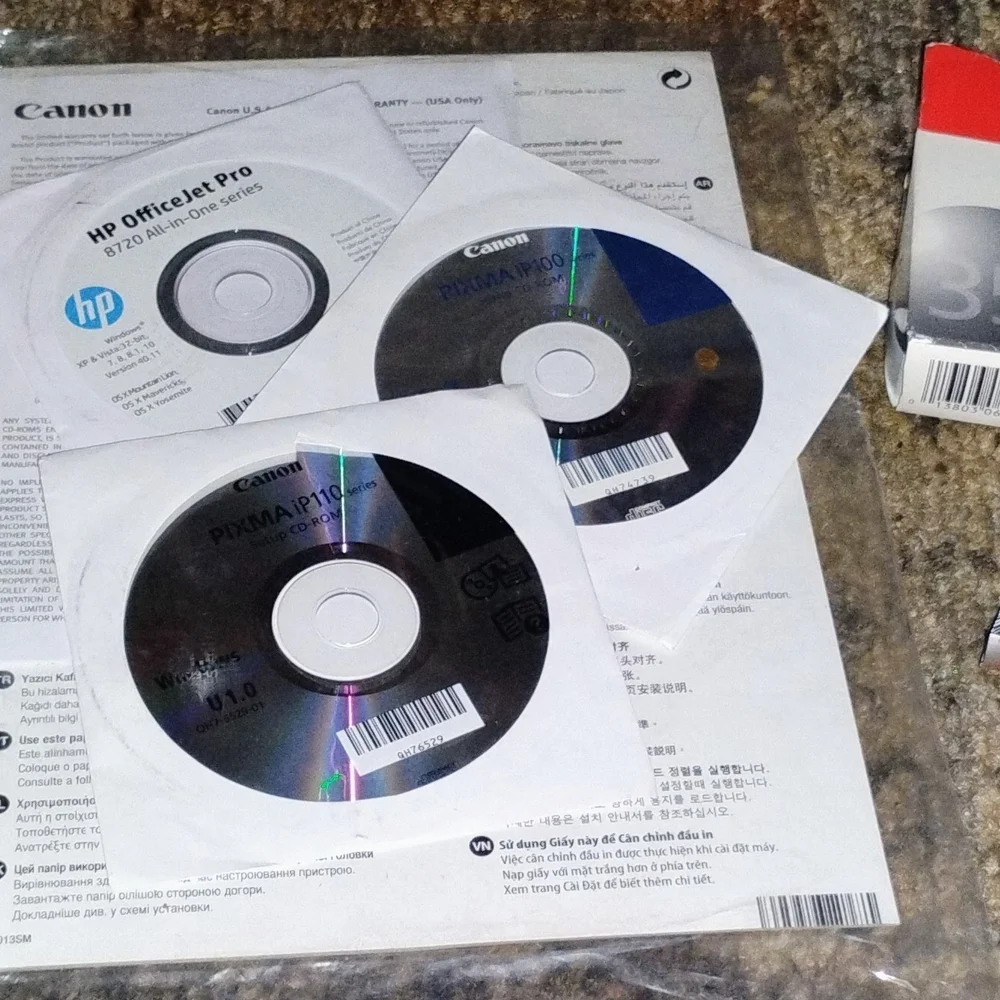 Canon PIXMA iP110 Black Printer